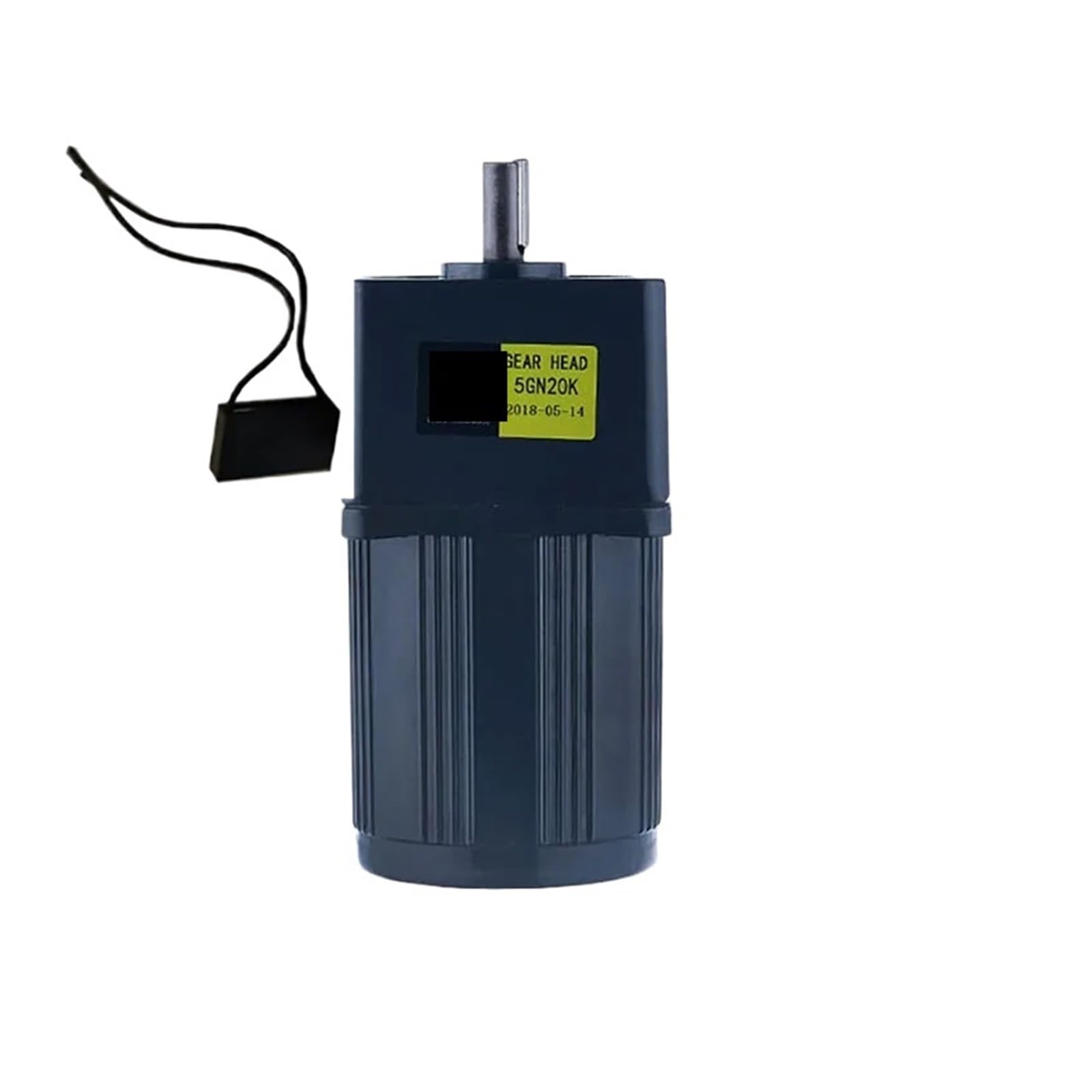 ANERTQUIH Motor 40W 220V AC Fixed Speed Single Phase High Torque 5IK40GN-C Deceleration Asynchronous Shaft Diameter 15mm Keyway 5mm DC(9RPM)