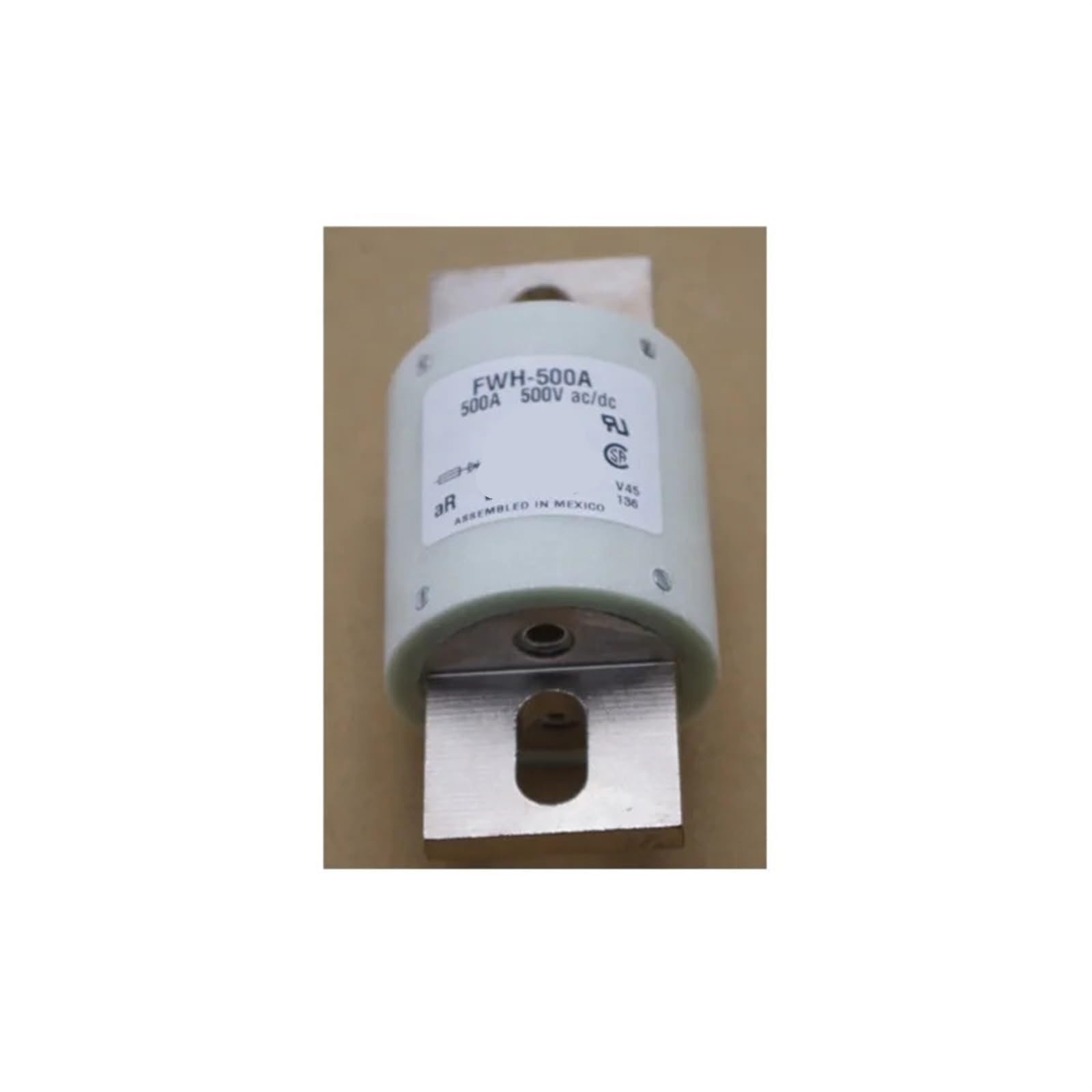 Fusible rapide cylindrique FWH-500A à découpe thermique haute vitesse efficace