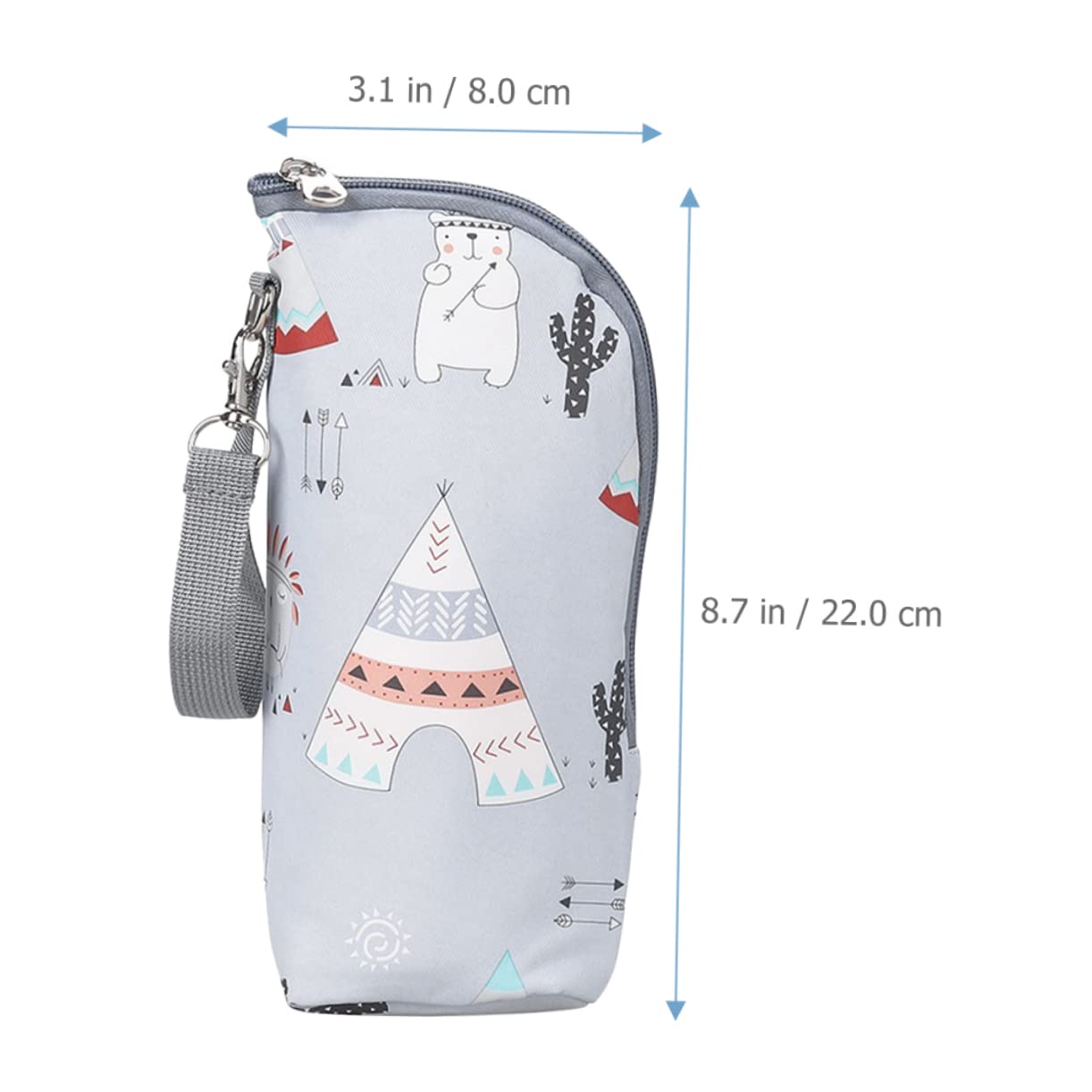 Abaodam 5pièces pour Biberon Poche Thermique Portable pour Stockage De Lait Accessoire De Poussette pour pour Voyage Et Activités Extérieures