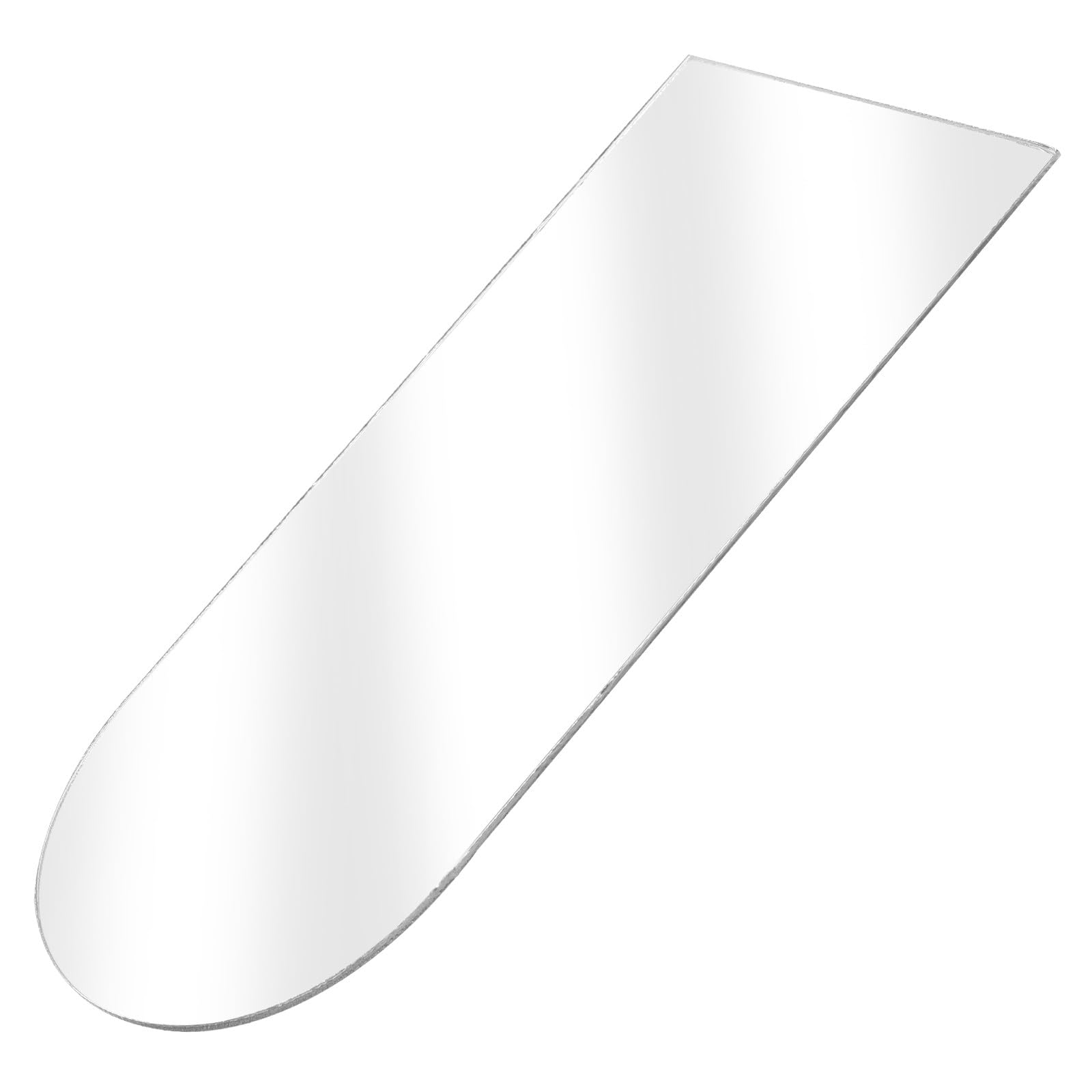 Cabilock Irregular Acrylic Wall Mirror Decorative Arched Makeup Mirror Stylish Household Dorm Desktop for Bathroom Living Bedroom Wall