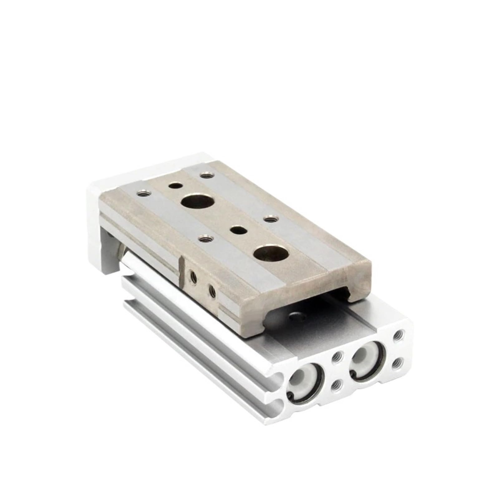 Rail de guidage pneumatique double tige MXQ16 16mm | Vérin linéaire course 10mm à 125mm
