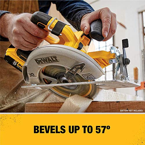 DEWALT 20V MAX 7-1/4-Inch Cordless Circular Saw with Brake Kit (DCS570P1)