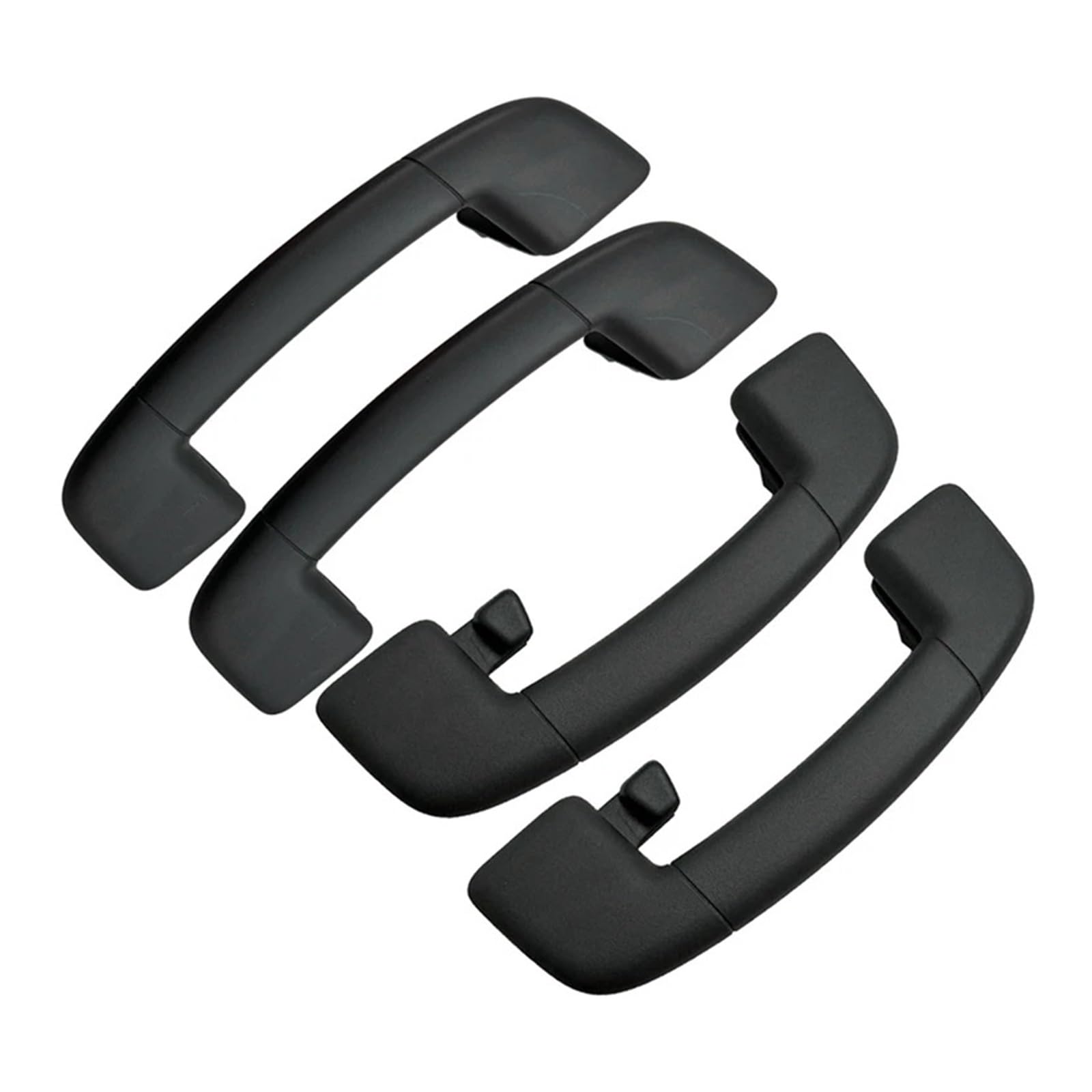 Nwkvjbhrgyq Black 4 Interior Roof Grab Handle Compatibility For Golf 7 7.5 Gti Sportsvan Passat B8 Tiguan Rline Touran 5T 5G0857607b 5G0857643b