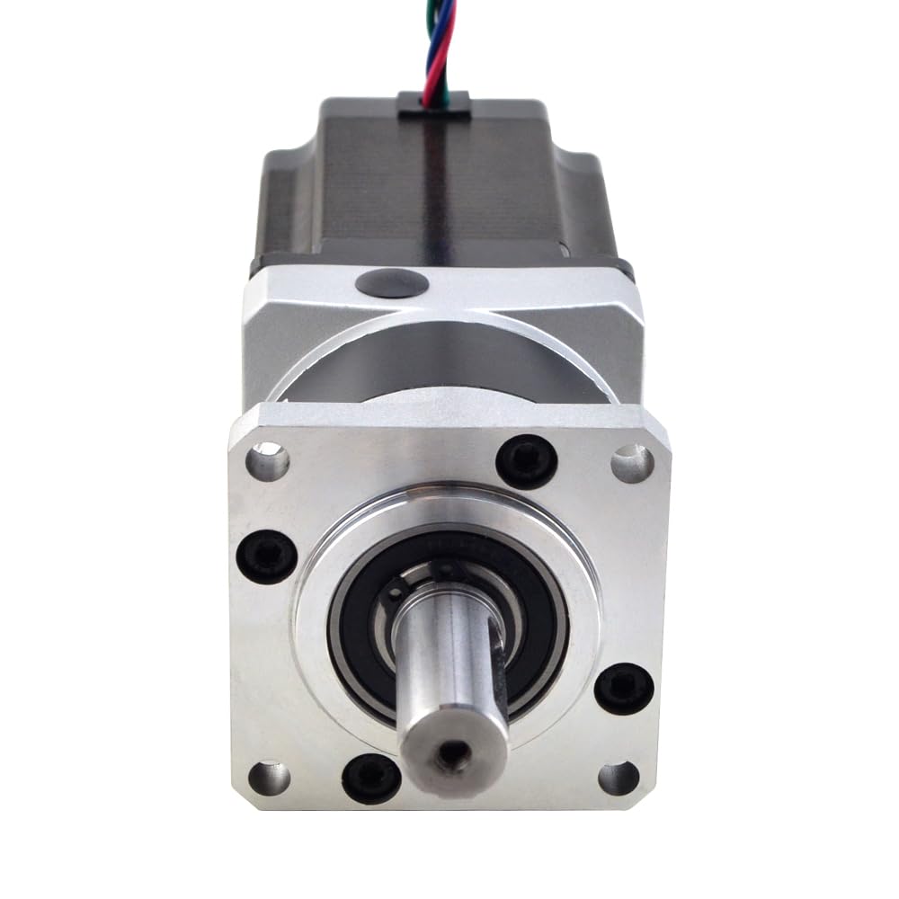 STEPPERONLINE Nema 23 Schrittmotor L=76mm Getriebeübersetzung 10:1 30arcmin MG Serie Planetengetriebe