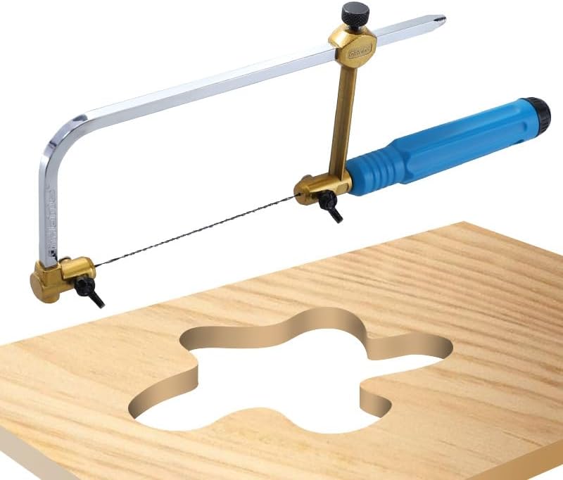 Miniatura 6 de Sierra de mano de metal resistente para carpintería, corte rápido, antideslizante, 8 hojas de sierra de desplazamiento con dientes en espiral, para