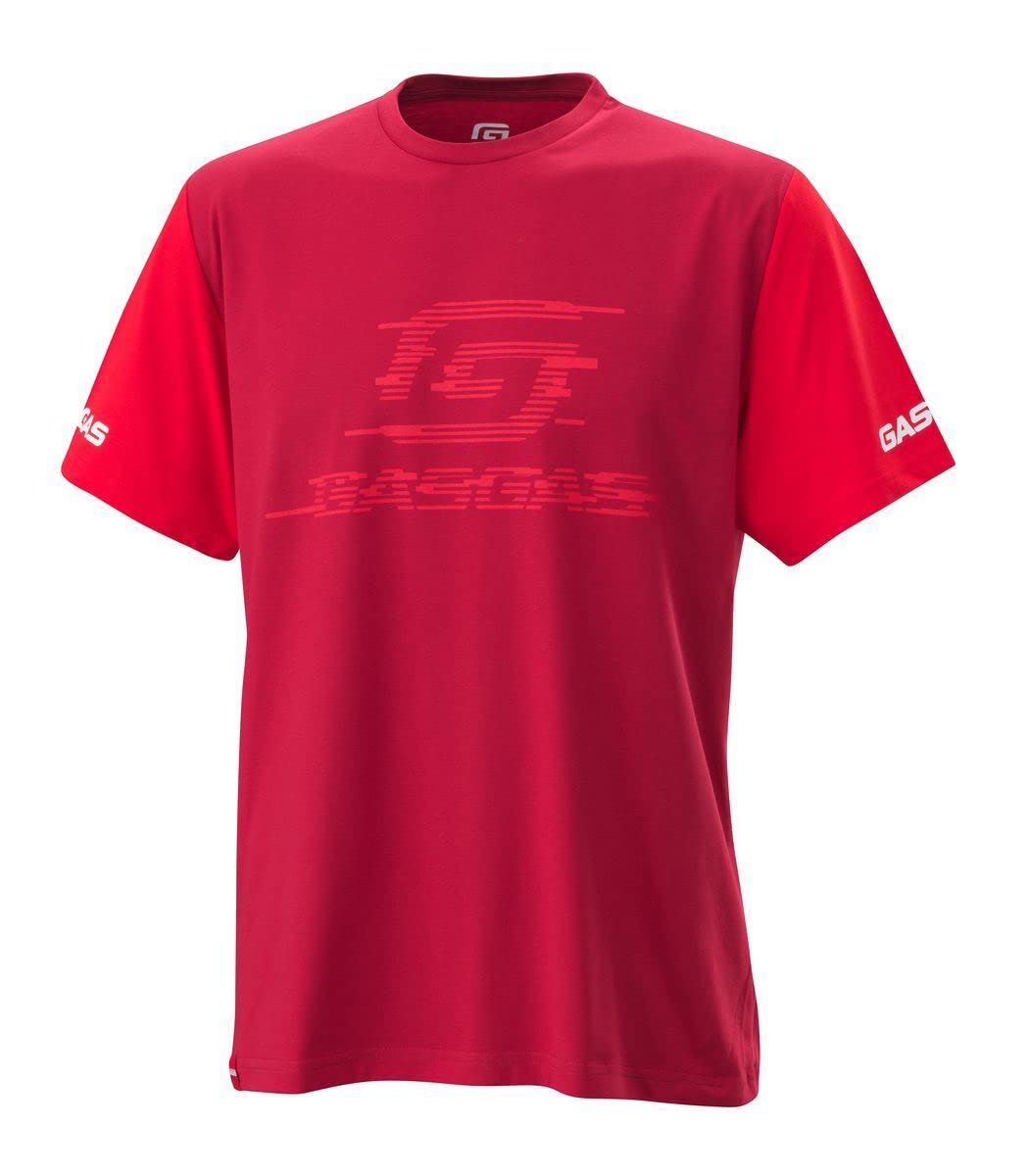 GASGAS Men's Fast Tee Shirt Red Adult XX-Large (3GG220062506)