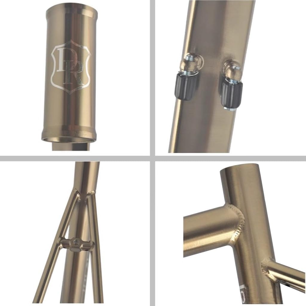 700C Road Bike Frameset 47 53cm Cr-Mo Steel Bike Frame Quick Release Frame F100mm R130mm QR BSA BB68mm C Brake Carbon Fiber Fork(53cm)