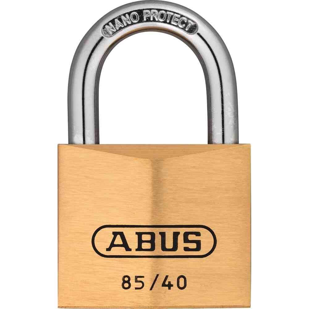 ABUS Vorhängeschloss Messing 85/40