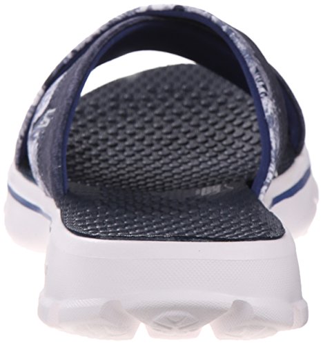 Skechers Go Walk Fiji, Infradito Donna, Blu NVW