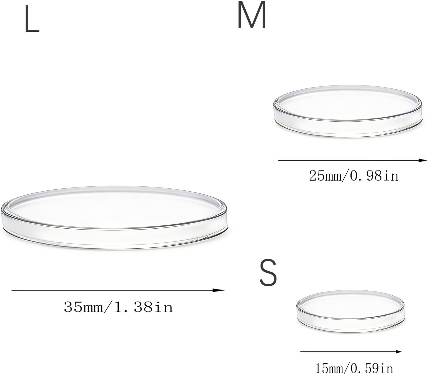 9pcs Wall Bumpers, Door Stoppers, Clear Wall Protectors, Door Bumpers for Doorknob, Furniture Bumpers,Reducing Noise,Protecting Walls, Used for Entrance Door,Cabinet Door,Fridge Door(25*25mm)