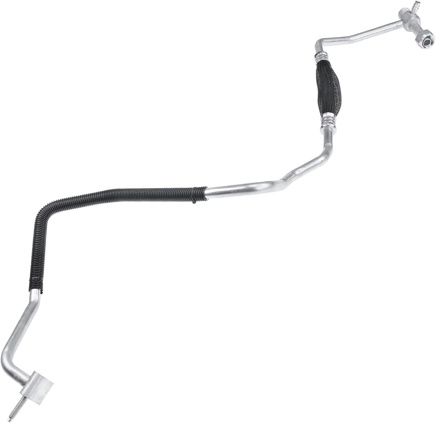 a-premium a/c suction line hose assembly compatible with nissan quest, mercury villager, 1999-2002 v6 3.3l, compressor to evap