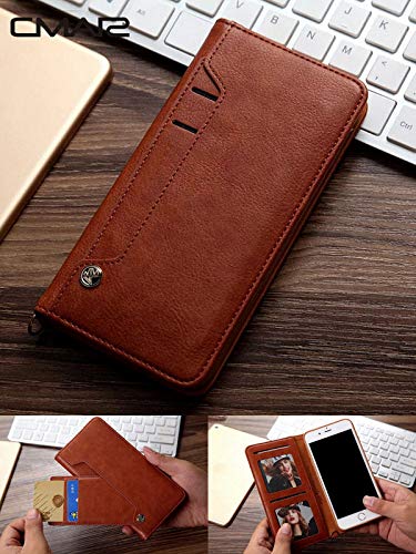 ClickCase™ for Moto G9 Flipper Series Leather Wallet Flip Case Kick Stand with Magnetic Closure Flip Cover for Moto G9 (Brown) (B08ZS45W2Z) Amazon Price History, Amazon Price Tracker