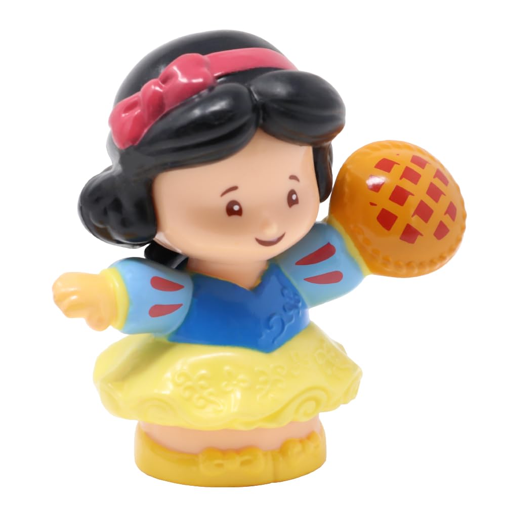Fisher-Price Little People Princess część zamienna do figurek - GKG98 ~ Zamienna śnieżnobiała figurka ~ trzyma ciasto ~ Współpracuje również z innymi zestawami do zabawy