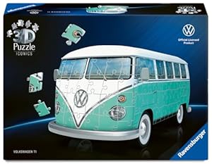 Puzzle 3D Combi Volkswagen T1 - Maquette de Voiture sans Colle - 162 Pièces