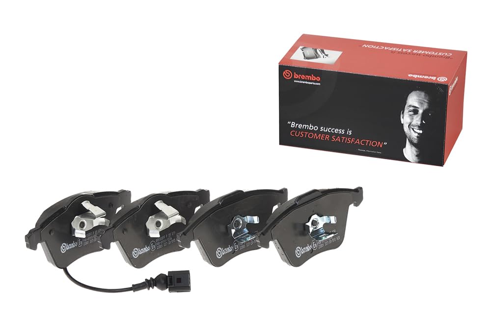 Brembo P 85 079 komplet klocków hamulcowych, hamulec tarczowy – (4-częściowy)