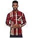 Levi's Men's Herbert Poplin Plaid Long Sleeve Shirt