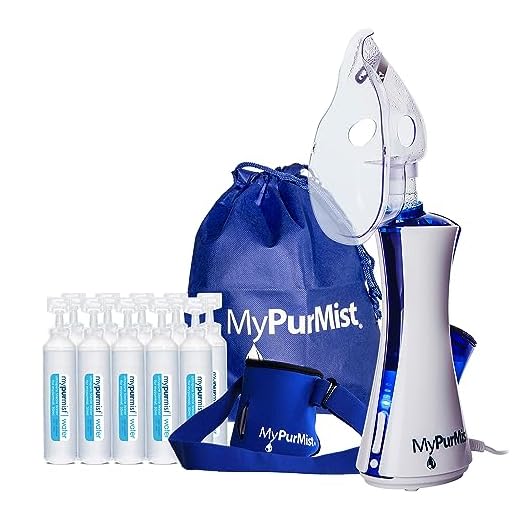 New! 2020 Model MyPurMist Classic Handheld Personal Vaporizer and Humidifier (Plug-in) with Free Hands-Free Holder