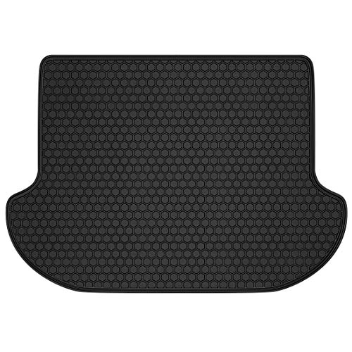 Megiteller Car Rubber Cargo Mat Liner Custom Fit For Nissan Murano 2023 2022 2021 2020 2019 2018 2017 2016 2015 Odorless Washable Heavy Duty Anti-Slip All Weather Car Trunk Cargo Mat Black #TOP7