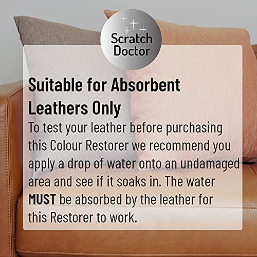 De Scratch Doctor Leather Rejuvenation Repair Kit inc. kleur Restorer, Cleaner & Conditioner. Zwart - Image 5