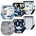 FLYISH DIRECT Töpfchen Trainingshose - Packung mit 6 Baby Trainingshosen Töpfchen Unterwäsche Kleinkinder Windelhosen Toilettentraining Unterwäsche,4 Jahre,110/4T