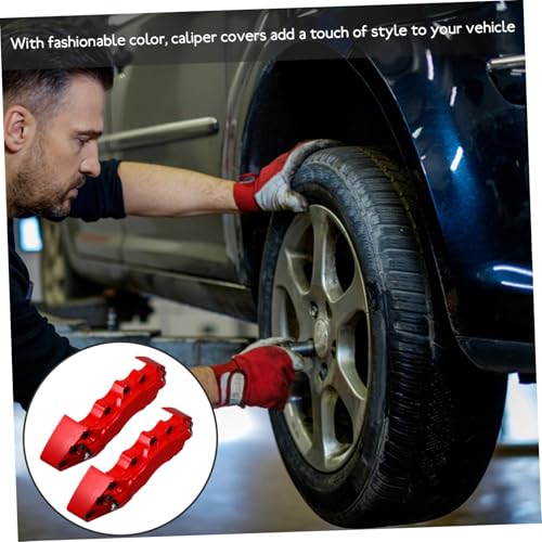 Cubiertas para pinzas de freno de ABS inyectado con acabado rojo 3