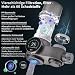 HOMELODY Wasserfilter Wasserhahn, Wasserfilter Trinkwasser mit LED Anzeige, entfernt Chlor, Schwermetalle und schlechten Geschmack, Wasserhahn Filter mit Blaulicht für Küche(Inkl. Filter*1)