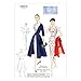 Vogue Patterns V8875 Misses' Dress/Belt/Coat and Detachable Collar Sewing Template, Size B5 (8-10-12-14-16)
