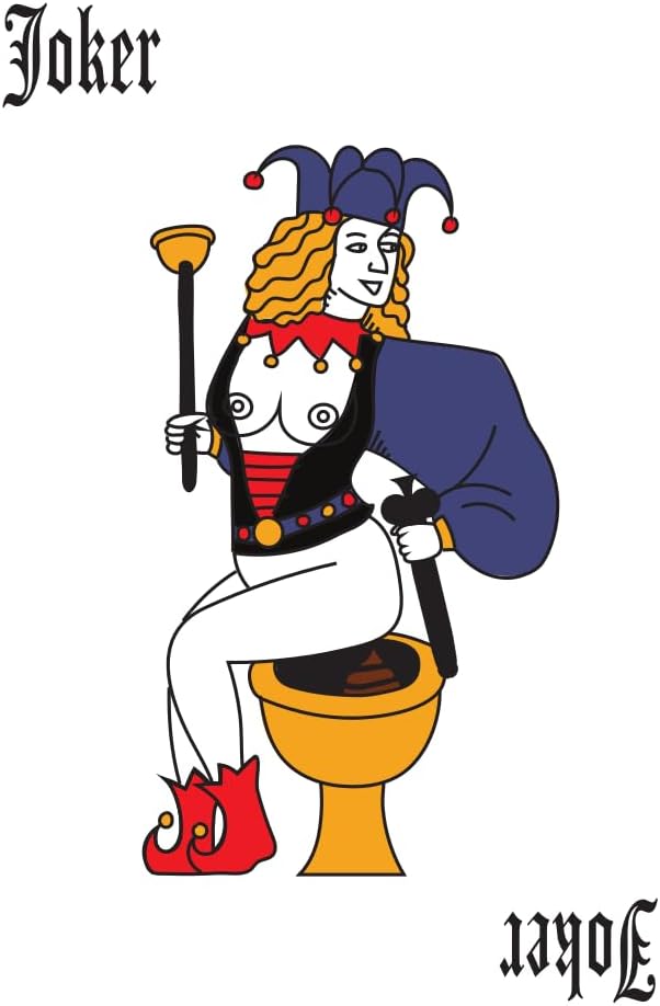 Funny Adult Themed Playing Cards - 54 Card Standard Poker Deck - Hilarious for Bachelor & Bachelorette Parties, add Spice to Any Card Games!