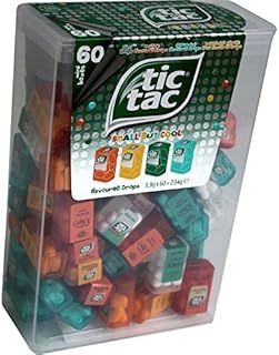 Tic Tac Spender Box with 60 Mini Boxes