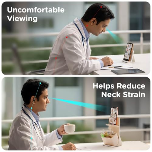 Image of eo Apex Pen Stand for Table with Mobile Holder and Desk Organiser