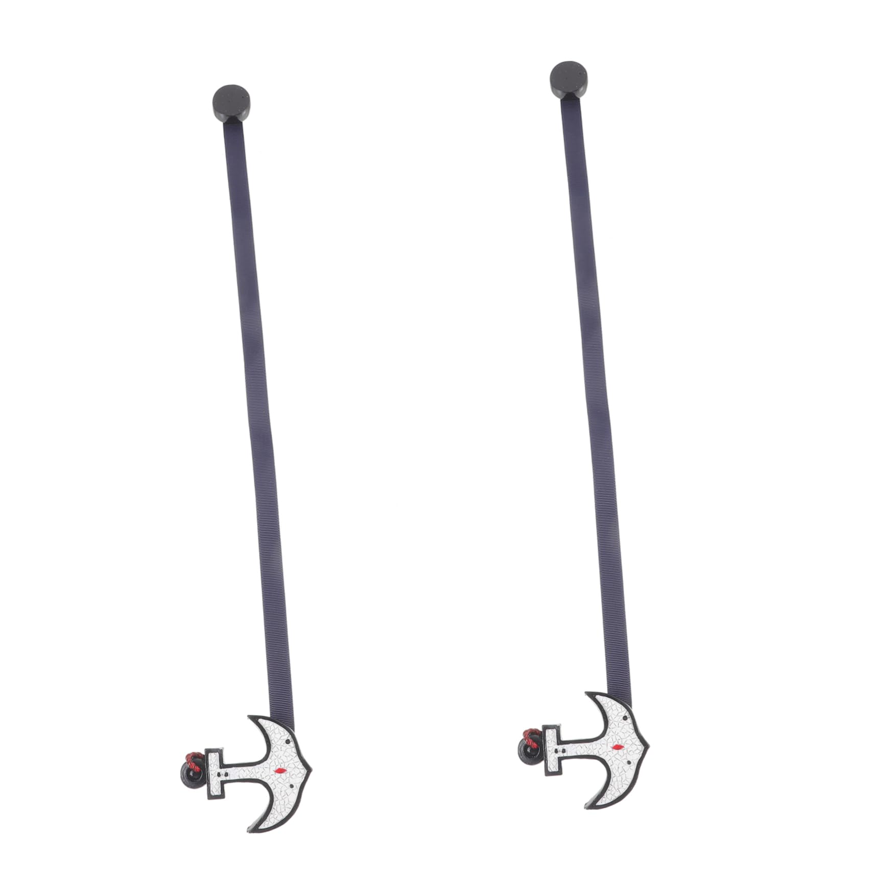 Alipis 4 Sätze Magnetische Vorhang Raffhalter Mit Holz Design Dekorative Vorhang Clips Für Wohnzimmer Schlafzimmer Und Büro Einfache Installation 2 Stück * 4