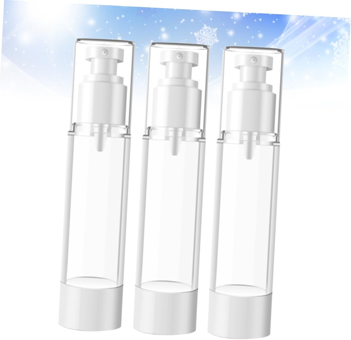 3pcs 50ml Refillable Glass Spray Bottles for Travel Makeup image 2