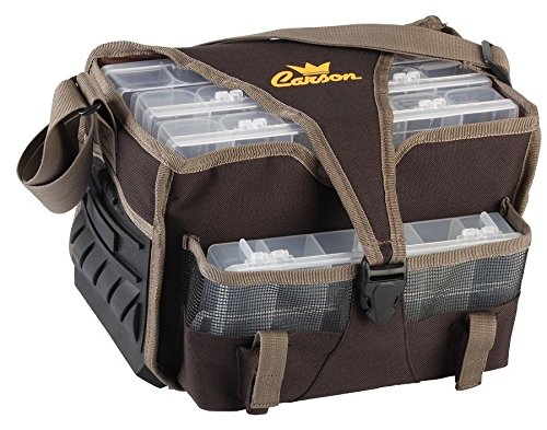 Borsa con scatole Porta Esche Artificiali Minnow Pesca Spinning