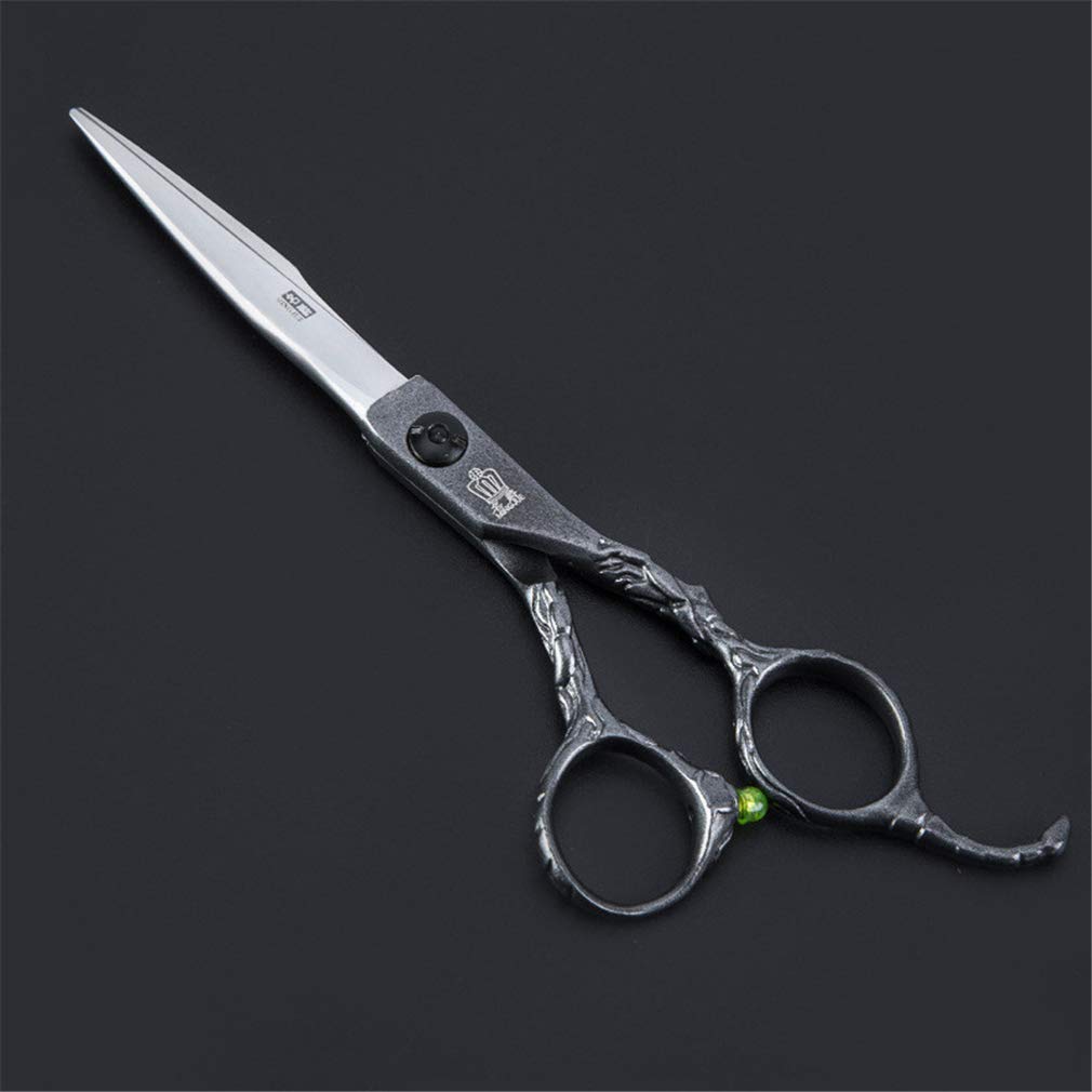 Haarschneidescheren 6,0 Zoll, Profi Friseurschere Gerade Schere Und Zähne Schere Set Edelstahl (Licht Und Sharp), Für Friseurbedarf, Home Use, Salon,Rosa