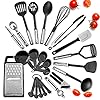 Baking Pan Set, 39 Piece Premium Baking Set, Nonstick Bakeware Sets BPA Free, Cookie Sheets for Baking Nonstick Set, Steel Baking Sheets for Oven with Muffin Pan, Cake Pan & Black Kitchen Utensils #2