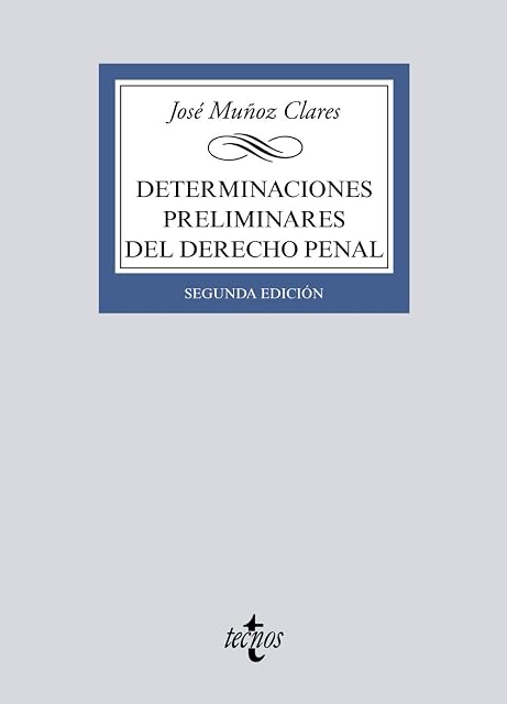 Portada de Determinaciones preliminares del Derecho penal