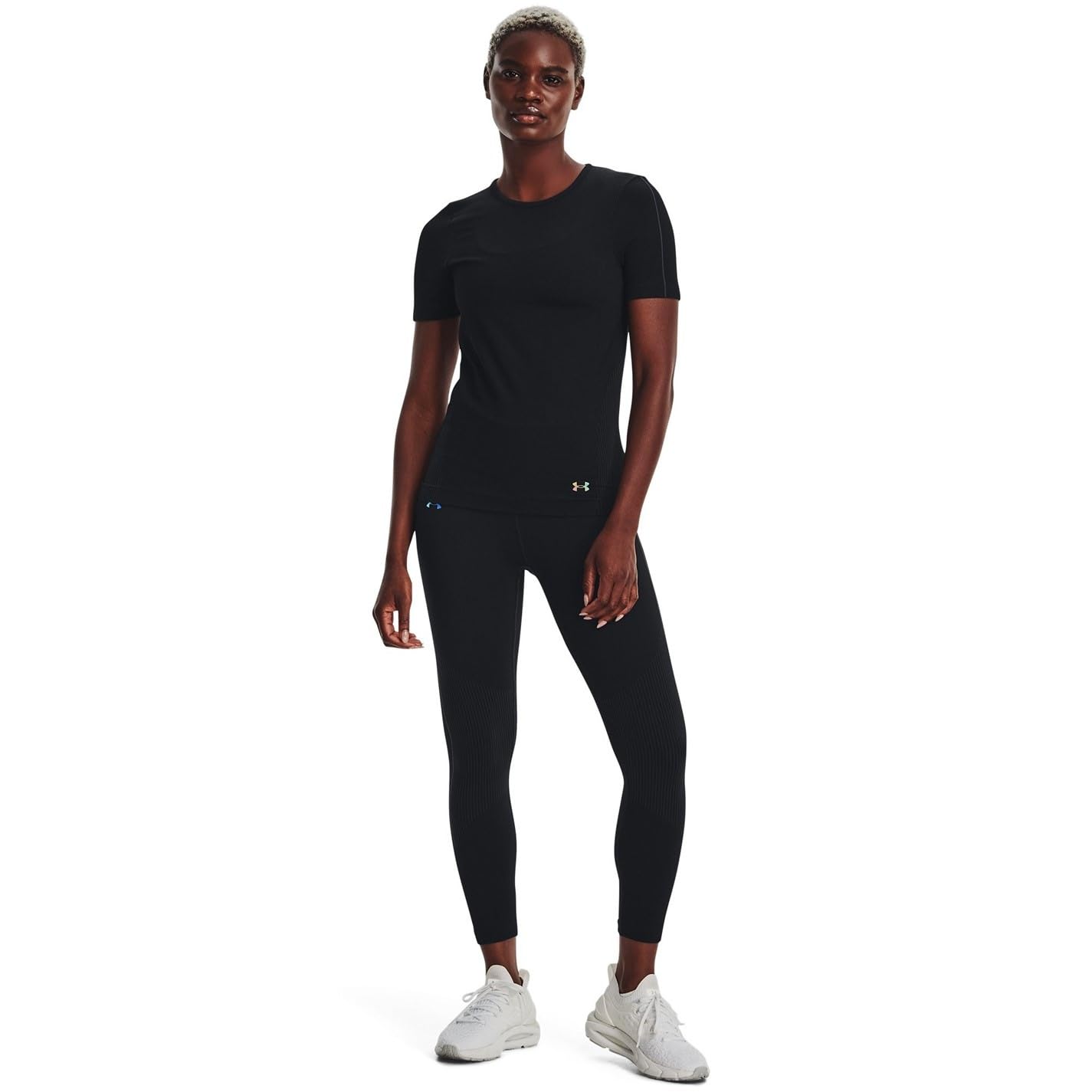 Under Armour UA Rush - Maglietta da allenamento senza cuciture, da donna