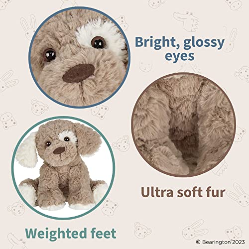 Bearington Beige and Brown Dog 10.5 Inch Stuffed Dog – Puppy Stuffed Animal – Plush Dog Bearington Beige and Brown Dog 10.5 Inch Stuffed Dog – Puppy Stuffed Animal – Plush Dog