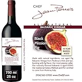 Black Mission Fig Aged 18 Years Italian Balsamic Vinegar 100% All Natural 750ml (25oz)