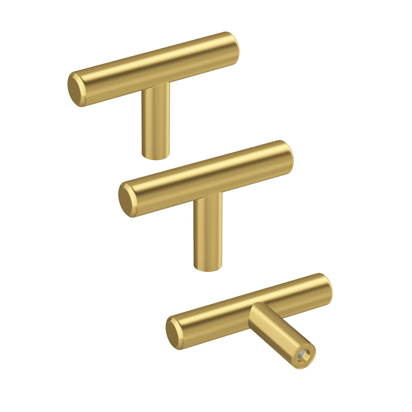 Haidms 20 Pack 3 Inch Gold Cabinet Handles Brass Kitchen Pulls — Amazon image 11