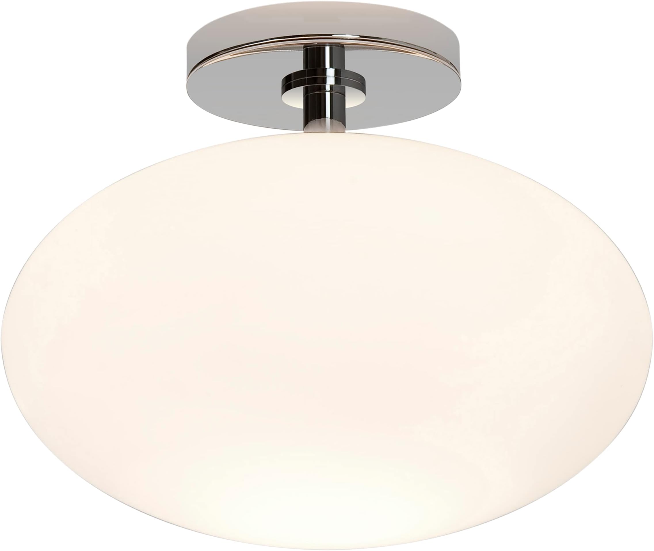 Astro Zeppo Ceiling Bathroom Ceiling Light - IP44 Rated - (Polished Chrome), E27/ES Lamp, Designed in Britain - 1176001 - 3 Years Guarantee