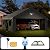 Benass 20x20 FT Heavy Duty Carport Canopy, Portable Garage with Side & Drive-Through Doors, Screened Windows, Removable Sidewalls, All-Weather Waterproof Shelter for SUV, Boat & Outdoor Storage