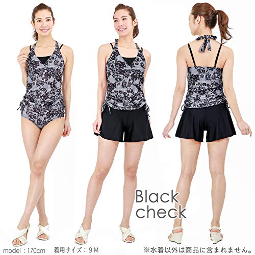 [アラポラッカ] 水着 レディース 体型カバー タンキニ 大き