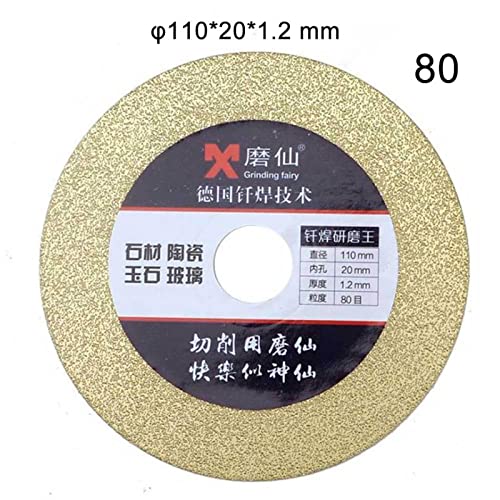 Professional Diamond Disc, Saw Blade Tools Disc Disc For Tiles Granite, 80 Grit #TOP7