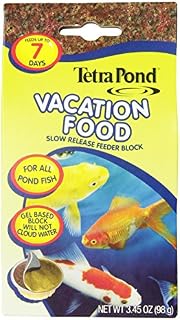 TetraPond Vacation Food Slow Release Feeder Block, 3.45 Ounce - 16477