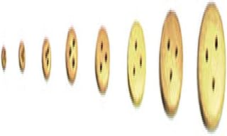 Model Shipways DEADEYES, Boxwood 3/16