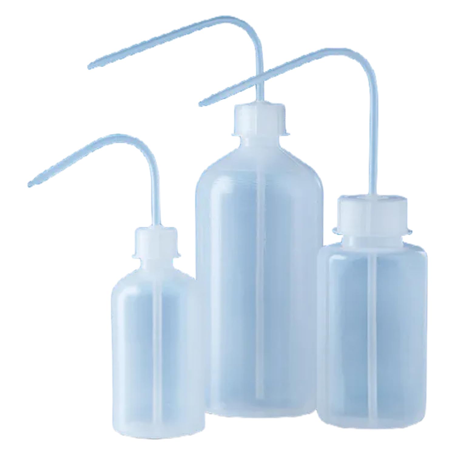 Vitlab LDPE - Frasco pulverizador con tapón de rosca de polipropileno y tubo de pulverización, rosca GL 18, capacidad de 50 ml, 37 mm de diámetro, 85 mm de altura, 24 unidades