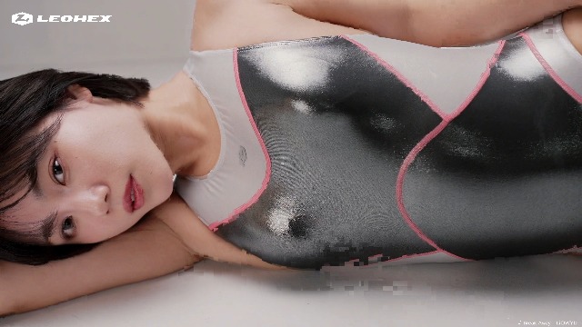 LEOHEX　 純正品 ４点セット セクシー エロカワ 光沢　競泳水着　伸縮性 LEOHEX 純正品 4点セット セクシー エロカワ 光沢 競泳水着