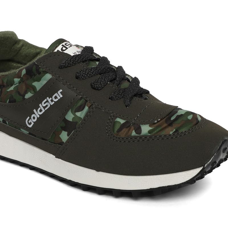 Image of GOLDSTAR 602 Men's Stylish Casual Sneakers Shoes | Lace-Up Lightweight Sports Running Shoes for Men | Comfortable Walking, Gym Training, Running Jogging & Footwear