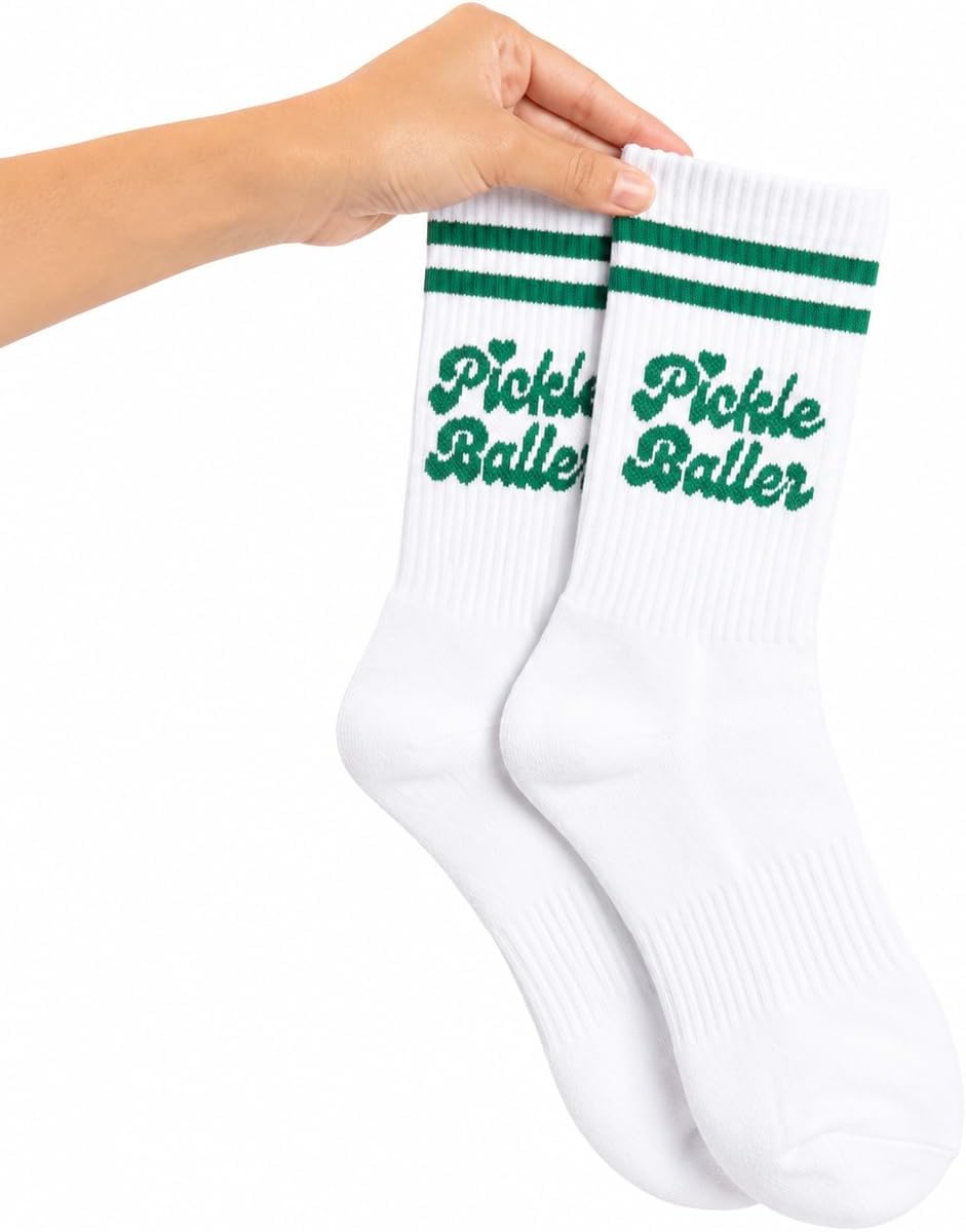 Pickleballer Pickleball Socks for Women, Pickleball Gifts image 4